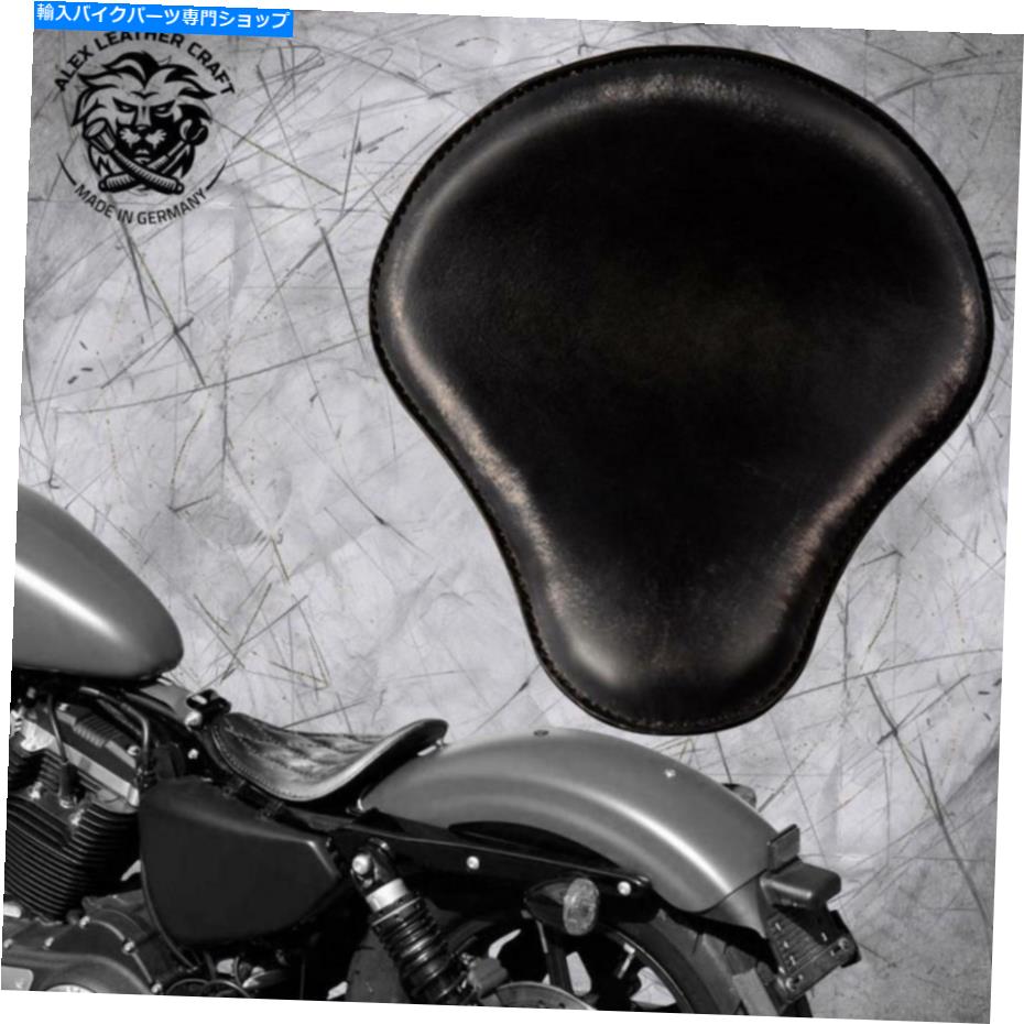 Seats フレームスポーツスター04-20ビンテージブラックのソロシートシート Solo Seat seat on frame Sportster 04-20 Vintage black【並行輸入品】