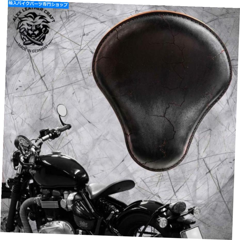 Seats Triumph Bonneville Bobber以来、´16シート標準ビンテージブラックエレクトリックXS/2 Triumph Bonneville Bobber since´16 Seat Standard Vintage black electric XS/2【並行輸入品】