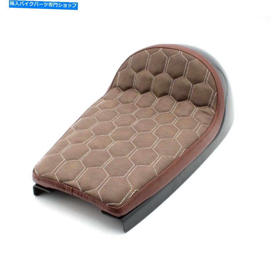 Seats ユニバーサルカフェレーサーシートブラウンレトロビンテージクッションスクランブラーサドルベンチBRN Universal Cafe Racer Seat Brown Retro Vintage Cushion Scrambler Saddle Bench BRN【並行輸入品】｜Us Custom Parts Shop USDM