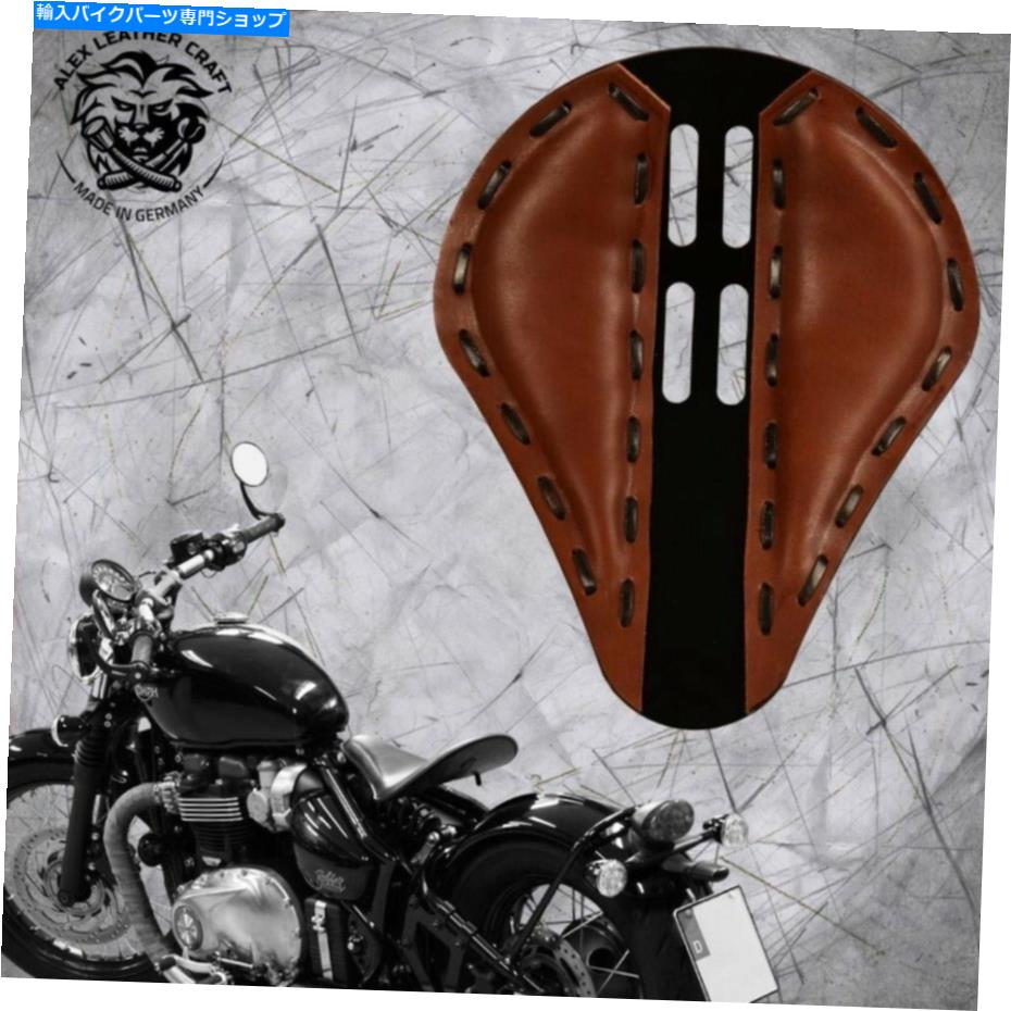 Seats 2016年以来のTriumph Bonneville Triumph Bonneville since 2016 Bobber solo seat Std 4Fourth brown S【並行輸入品】