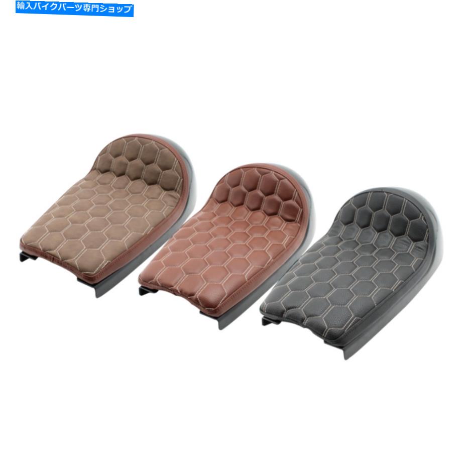 Seats ヴィンテージレトロフラットハンプベンチカフェレーサーレッドF5用のカスタムスクランブラーシートサドル Vintage Retro Flat Hump Bench Custom Scrambler Seat Saddle For Cafe Racer Red F5【並行輸入品】 130,790円