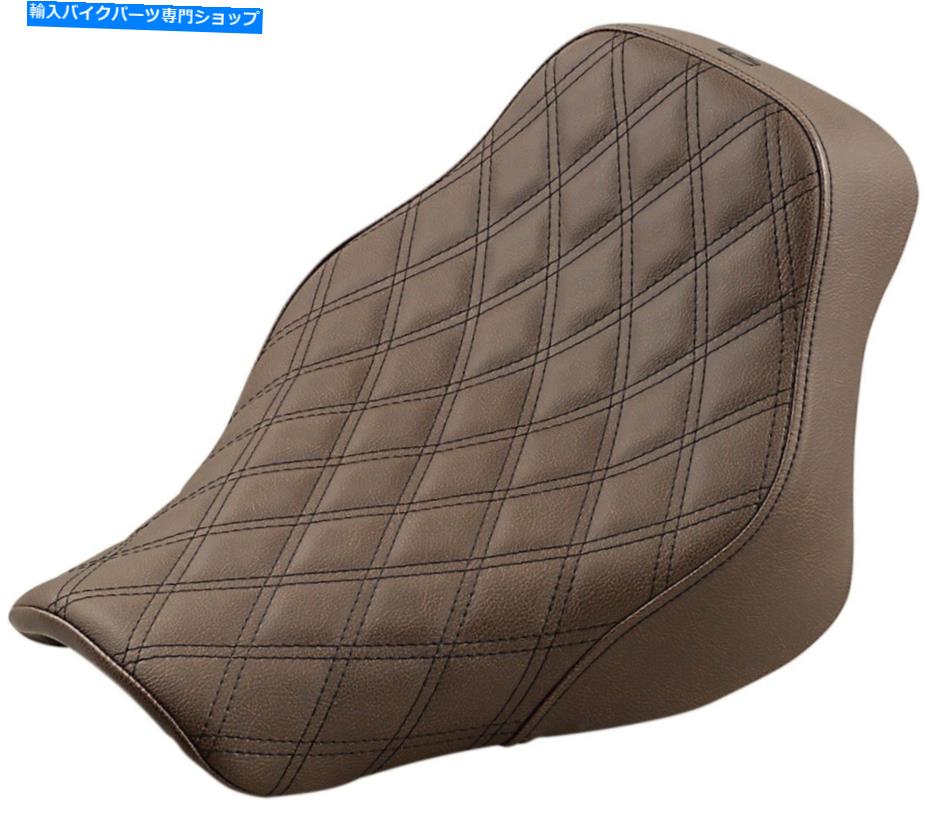 Seats 18-20 HD FLDE FLHC/sのレネゲード格子ソロシートブラウンジェル818-33-002BLS Renegade Lattice Solo Seat Brown Gel 818-33-002BLS For 18-20 HD FLDE FLHC/S【並行輸入品】