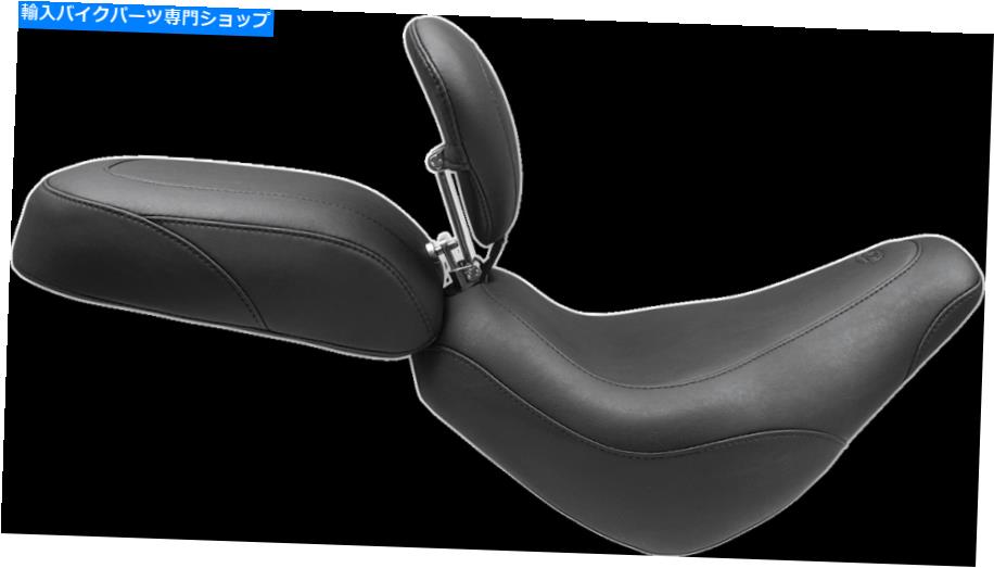 Seats Mustang Wide Tripper Solo Rear Motorcycle Seat Black 75163 Mustang Wide Tripper Solo Rear Motorcycle Seat Black 75163【並行輸入品】