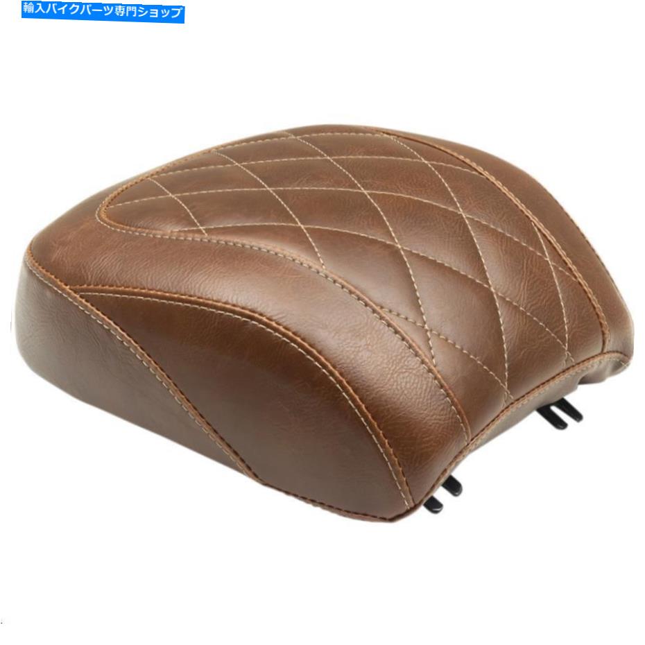 Seats マスタング83024ワイドトリッパーソロシート - ダイヤモンドステッチ - ブラウン Mustang 83024 Wide Tripper Solo Seat - Diamond Stitch - Brown【並行輸入品】