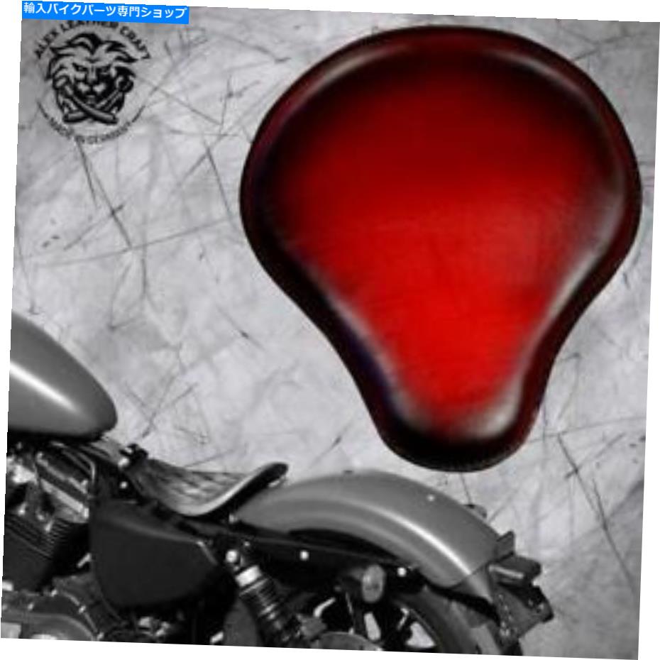 Seats フレームスポーツスター04-20赤のソロシートシート Solo Seat seat on frame Sportster 04-20 Red【並行輸入品】