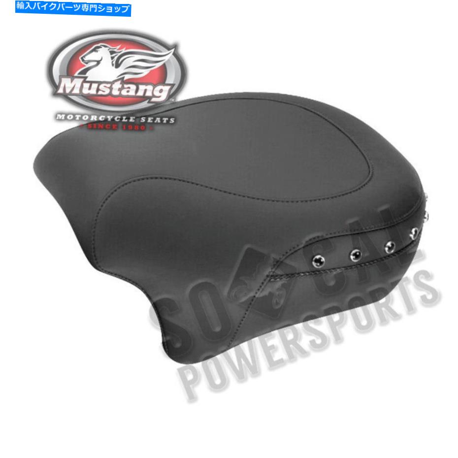 Seats ムスタングは広い後部座席 - 黒いスタッド-75579 Mustang Studded Wide Rear Seat - Black Studs - 75579【並行輸入品】