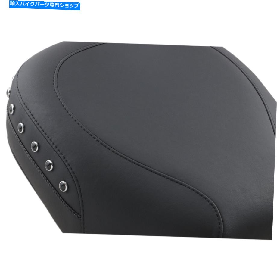 Seats ワイドツーリングピリオンパッド - ブラック-Studded -'99+ FL 75579 Wide Touring Pillion Pads - Black - Studded - '99+ FL 75579【並行輸入品】