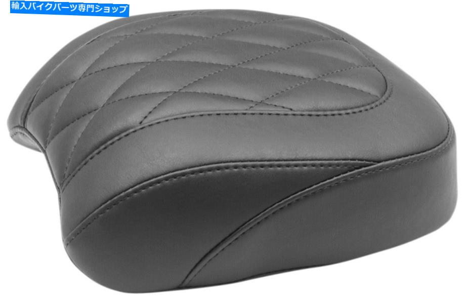 Seats トリッパーダイヤモンド合成革のワイドピリオンパッドMUS。 18-19 HD FXFBの83018 Tripper Diamond Synthetic Leather Wide Pillion Pad Mus. 83018 For 18-19 HD FXFB【並行輸入品】