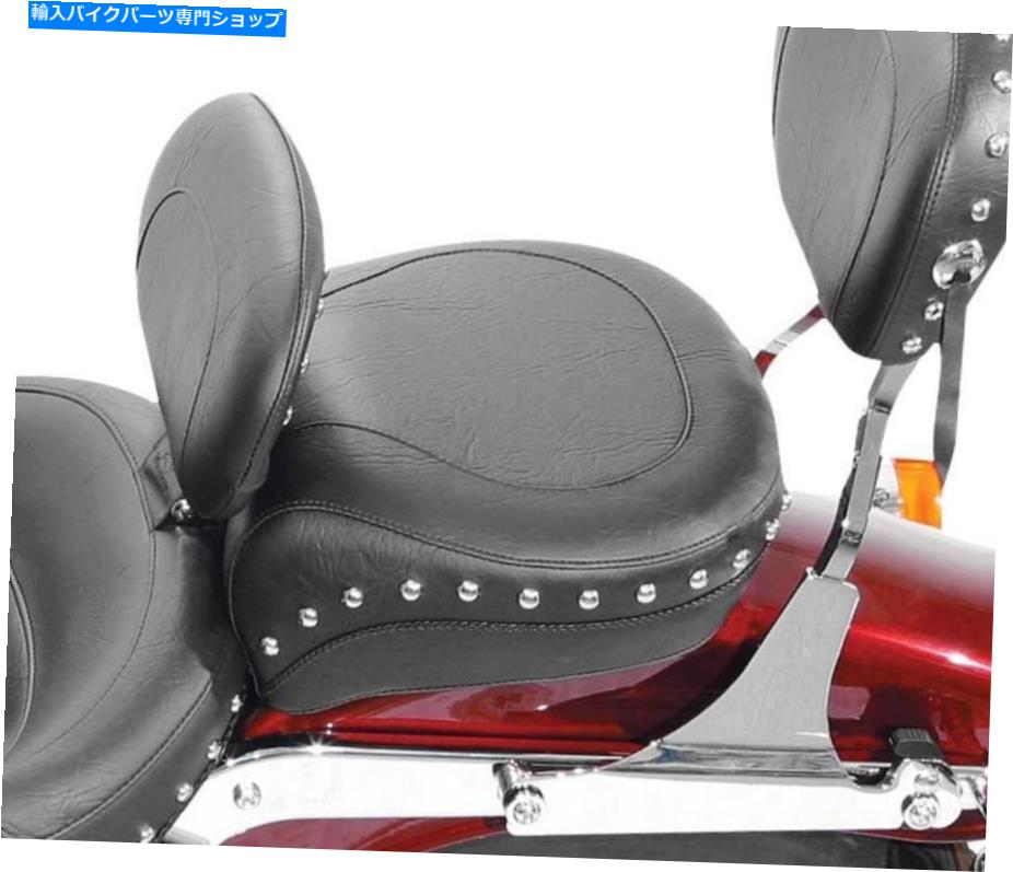 Seats Mustang 79130ワイドツーリングスタッズ付き埋め込み後部座席 Mustang 79130 Wide Touring Studded Recessed Rear Seat【並行輸入品】｜Us Custom Parts Shop USDM