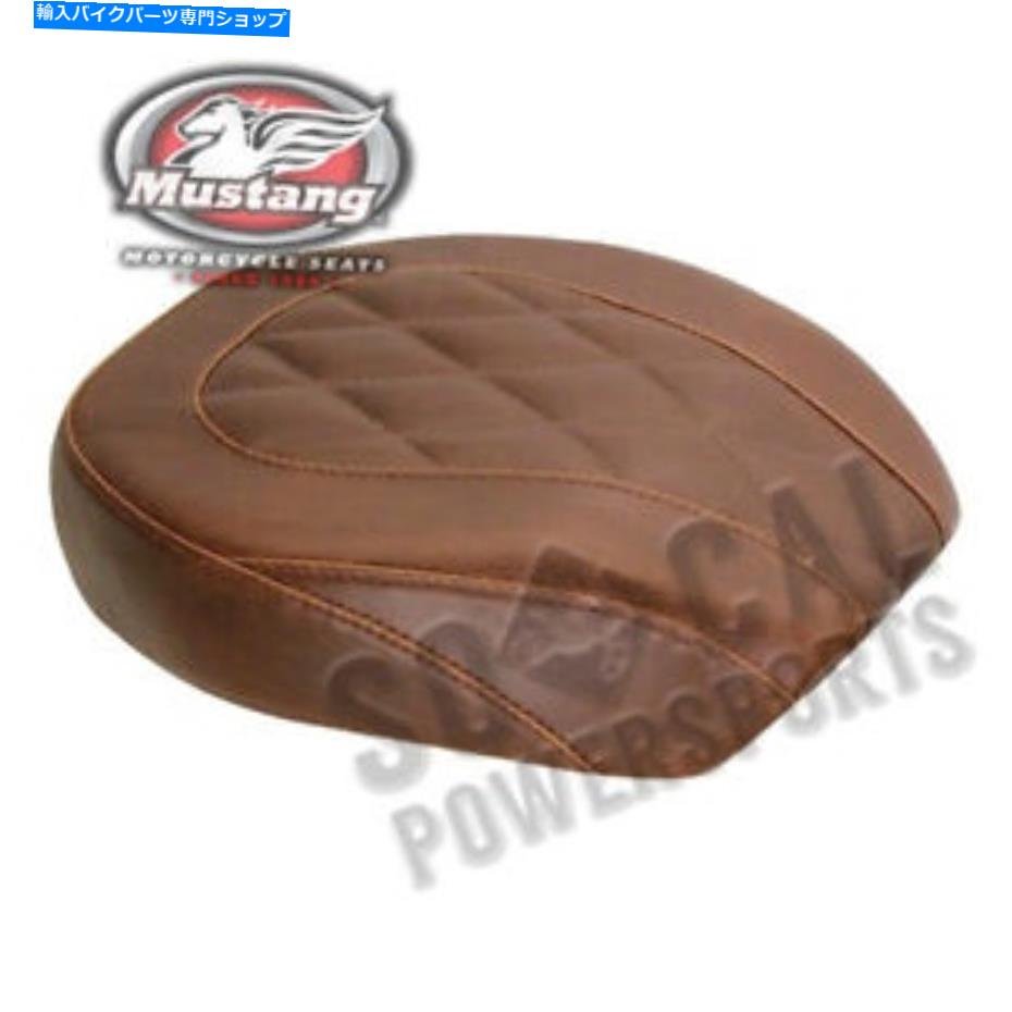 Seats ワイドトリッパーブラウンリア幅-10.5インチダイヤモンドFXDLダイナローライダーEFI 2007-2009 Wide Tripper Brown Rear Width-10.5in Diamond FXDL Dyna Low Rider EFI 2007-2009【並行輸入品】