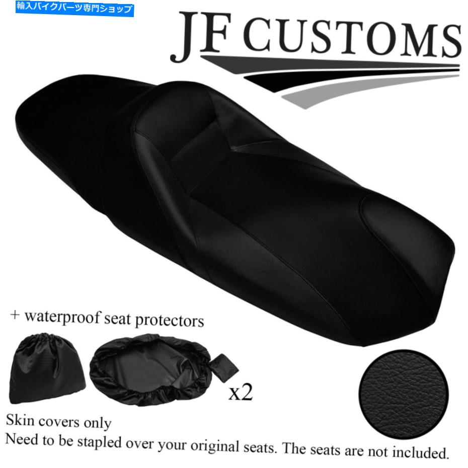 Seats ヤマハMajesty YP 250 97-04シートカバー+2x WSPのブラックビニールカスタム BLACK VINYL CUSTOM FOR YAMAHA MAJESTY YP 250 97-04 SEAT COVER+2X WSP【並行輸入品】