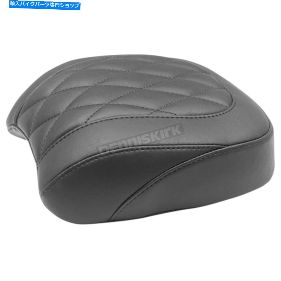 Seats マスタングシートブラックワイドトリッパーダイヤモンドステッチ助手席-83018 Mustang Seats Black Wide Tripper Diamond Stitch Passenger Seat - 83018【並行輸入品】