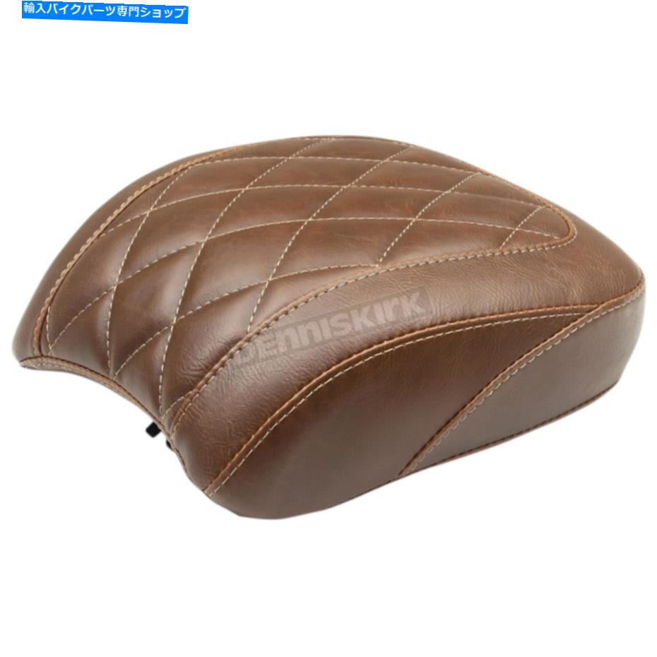 Seats マスタングシートブラウンワイドトリッパーダイヤモンドステッチ助手席-83042 Mustang Seats Brown Wide Tripper Diamond Stitch Passenger Seat - 83042【並行輸入品】