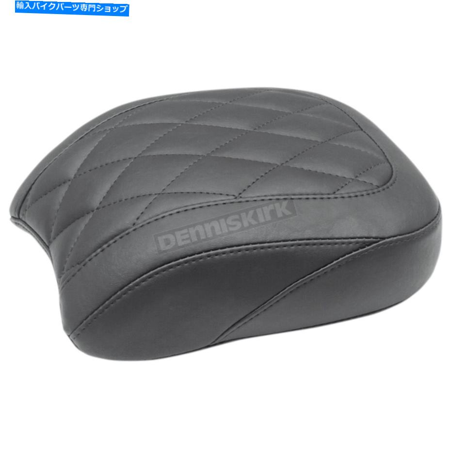 Seats マスタングシートブラックワイドトリッパーダイヤモンドステッチ助手席-83048 Mustang Seats Black Wide Tripper Diamond Stitch Passenger Seat - 83048【並行輸入品】