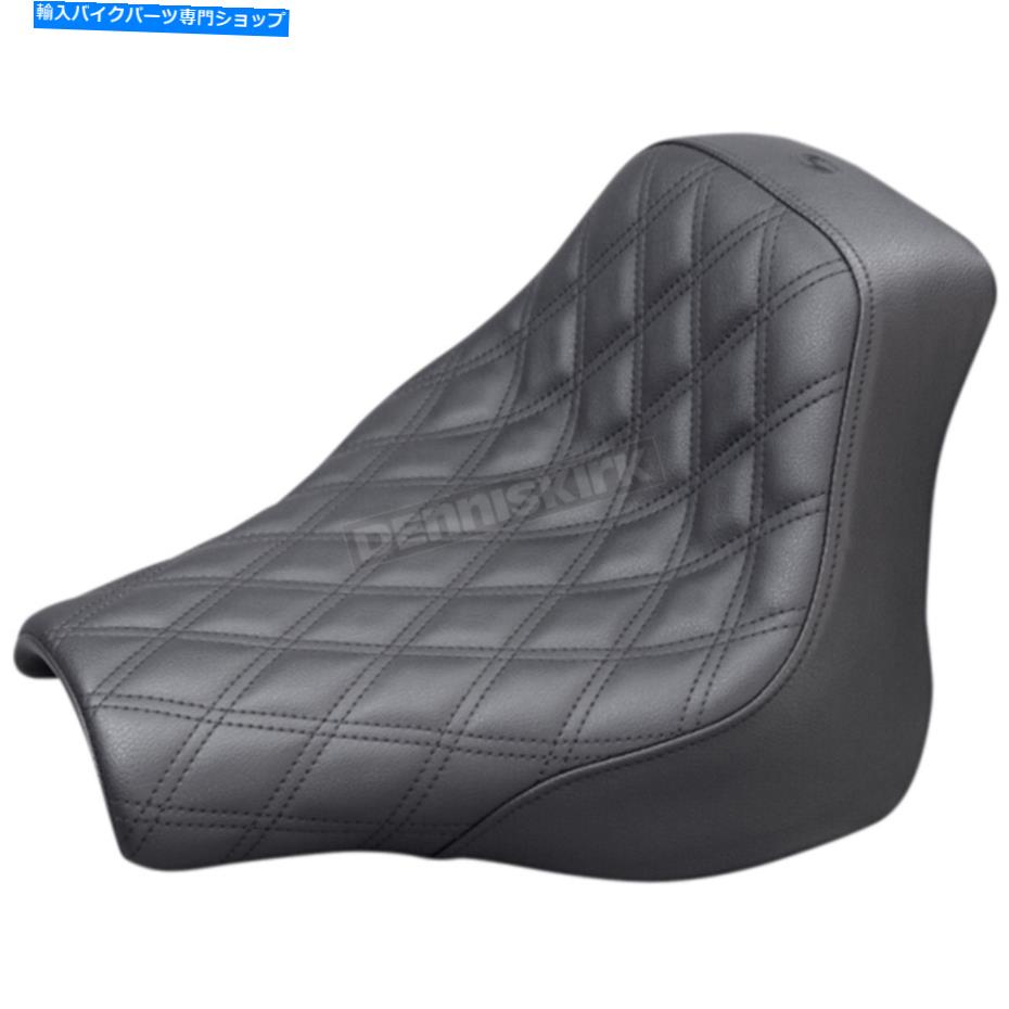 Seats Saddlemen Black Renegade Lattice Stitch Solo Seat-818-28-002LS Saddlemen Black Renegade Lattice Stitch Solo Seat - 818-28-002LS【並行輸入品】