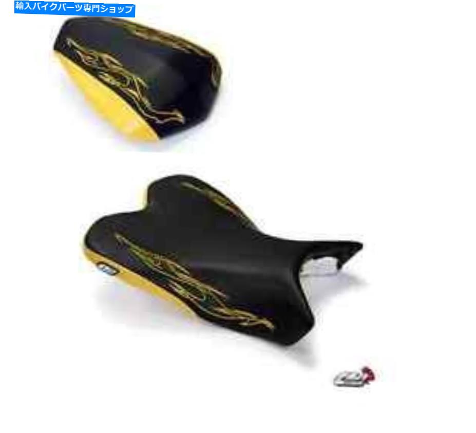 Seats ヤマハR1 2009-2014 Flame Edition Seat Covers Covers Rider/Passenger Luimoto YAMAHA R1 2009-2014 FLAME EDITION SEAT COVER COVERS RIDER/PASSENGER LUIMOTO【並行輸入品】