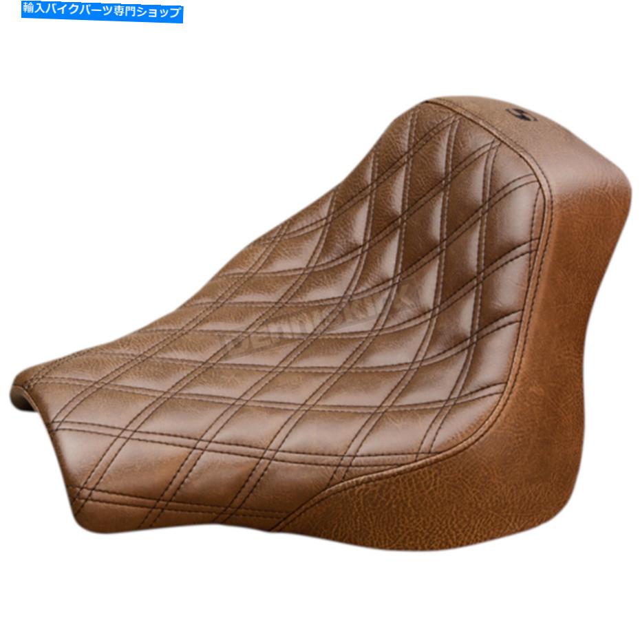 Seats Saddlemen Brown Renegade Lattice Stitch Solo Seat-818-28-002Bls Saddlemen Brown Renegade Lattice Stitch Solo Seat - 818-28-002BLS【並行輸入品】