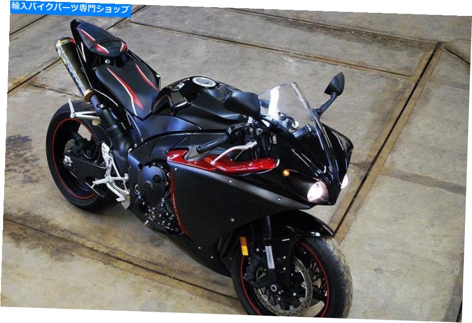 Seats ルイモトシートカバーセットレイヴンエディションblk/red ymaha yzf-r1 R1 2009-2014 Luimoto Seat Covers Set Raven Edition Blk/Red New For Yamaha YZF-R1 R1 2009-2014【並行輸入品】