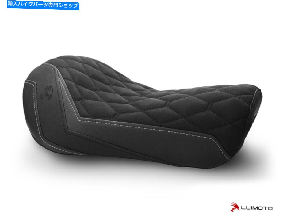 Seats ルイモトヘックスダイヤモンドシートカバーハーレーデビッドソンアイアン883 2016-2020 LUIMOTO Hex-Diamond Seat Covers for the HARLEY DAVIDSON IRON 883 2016-2020【並行輸入品】