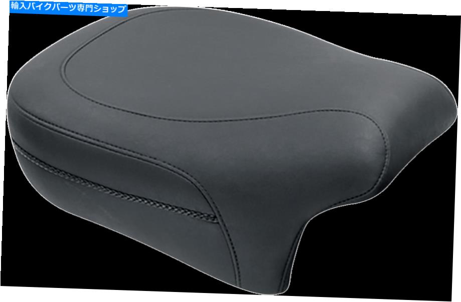 Seats ハーレーダビッドソンマスタングワイドビンテージリアシート - スタッドなし75460 Harley-Davidson Mustang Wide Vintage Rear Seat - No Studs 75460【並行輸入品】
