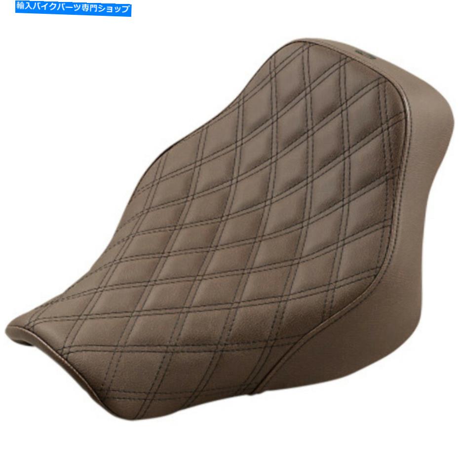 Seats サドルメンブラウンレネゲード格子ステッチLSドライバーソロシートハーレー18+ FLHC FLDE Saddlemen Brown Renegade Lattice Stitch LS Driver Solo Seat Harley 18+ FLHC FLDE【並行輸入品】｜Us Custom Parts Shop USDM