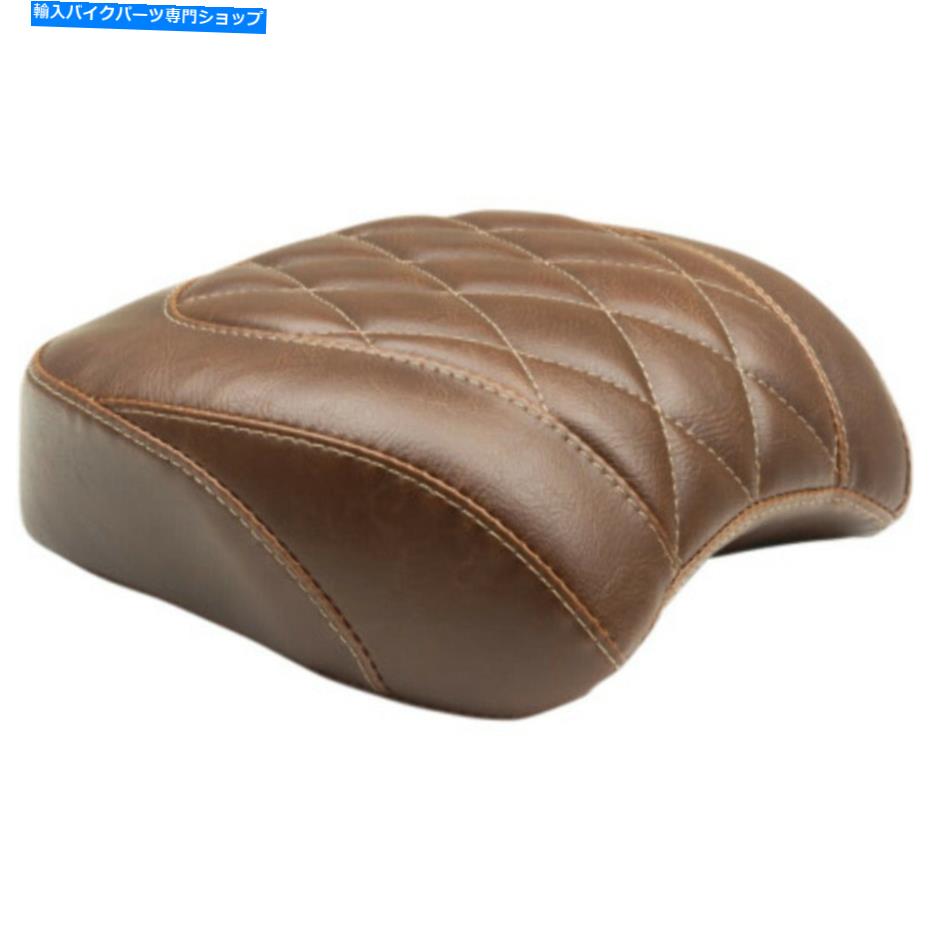 Seats ムスタングワイドトリッパーブラウンリアパッシャーシートダイヤモンドハーレーソフトアイルFXFB 18+ Mustang Wide Tripper Brown Rear Passenger Seat Diamond Harley Softail FXFB 18+【並行輸入品】｜Us Custom Parts Shop USDM