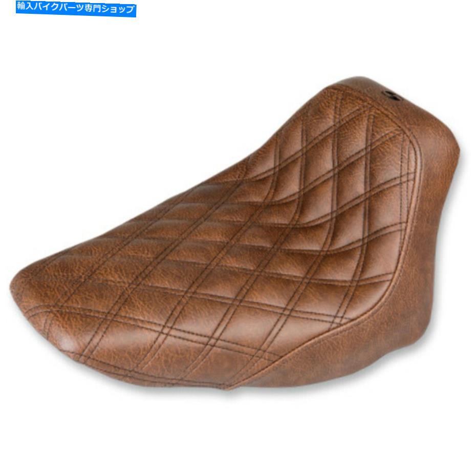 Seats サドルメンブラウンレネゲード格子ステッチソロシートハーレー06-17ソフトイルズFLST/N/C Saddlemen Brown Renegade Lattice Stitch Solo Seat Harley 06-17 Softail FLST/N/C【並行輸入品】｜Us Custom Parts Shop USDM 78,953円