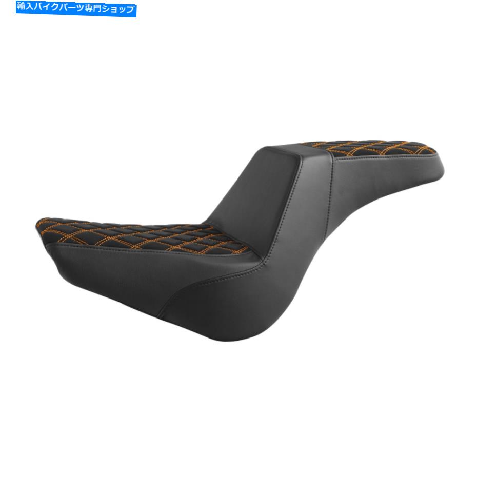 Seats ハーレーソフトアイルストリートボブ2018-2022米国にふさわしいブラックドライバーライダーの助手席 Black Driver Rider Passenger Seat Fit For Harley Softail Street Bob 2018-2022 US【並行輸入品】|Us Custom Parts Shop USDM