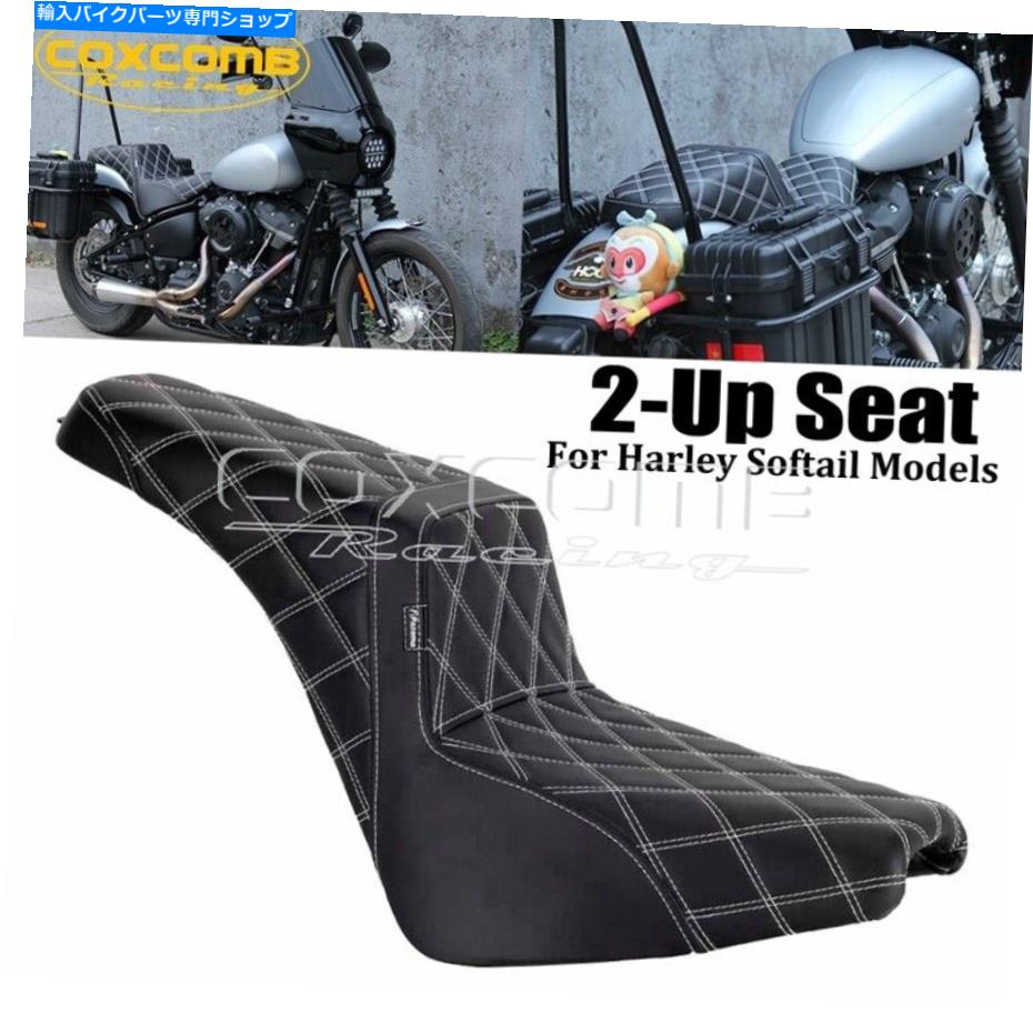 Seats ハーレーソフトアイル標準FXST 2020 2021 2022の2-upドライバーライダーの助手席 2-Up Driver Rider Passenger Seat for Harley Softail Standard FXST 2020 2021 2022【並行輸入品】｜Us Custom Parts Shop USDM