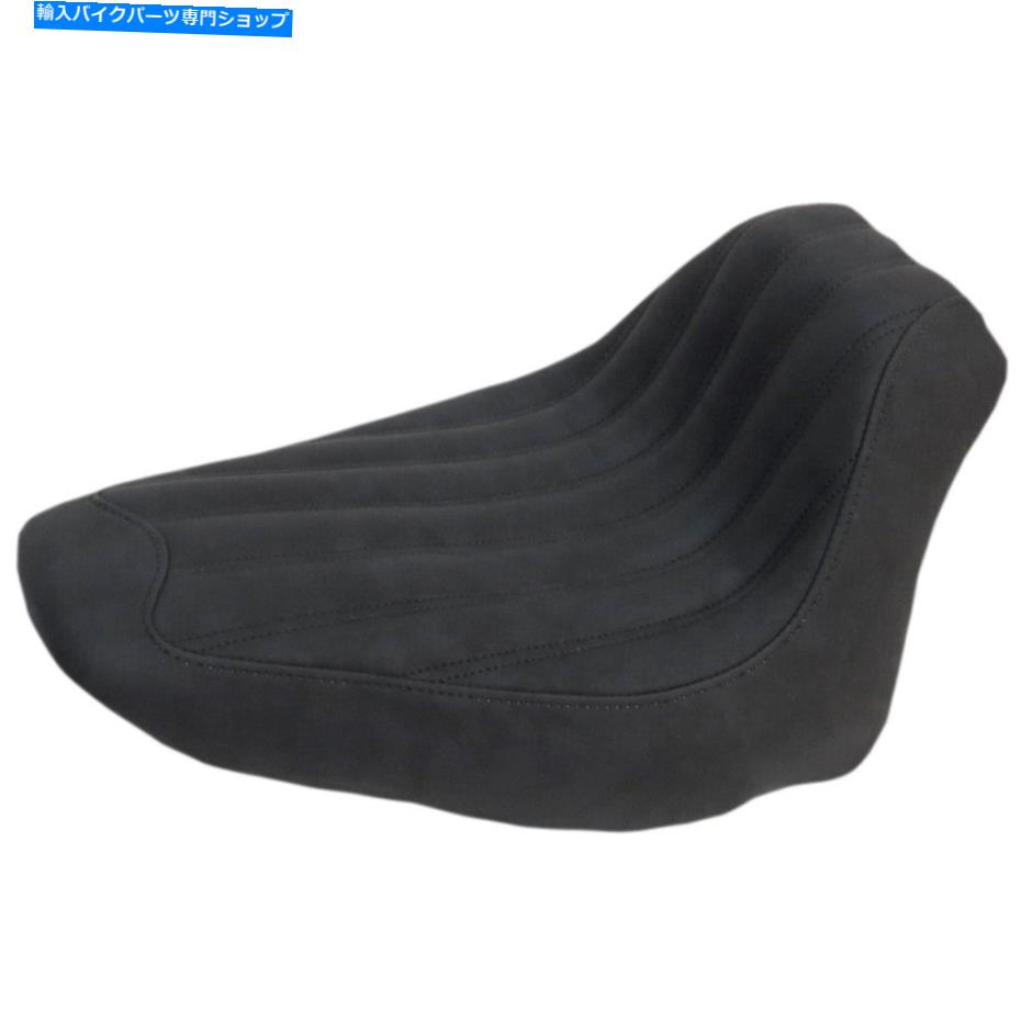 Seats サドルマンナックルソロシート - リブ（黒）806-15-0023 Saddlemen Knuckle Solo Seat - Ribbed (Black) 806-15-0023【並行輸入品】｜Us Custom Parts Shop USDM
