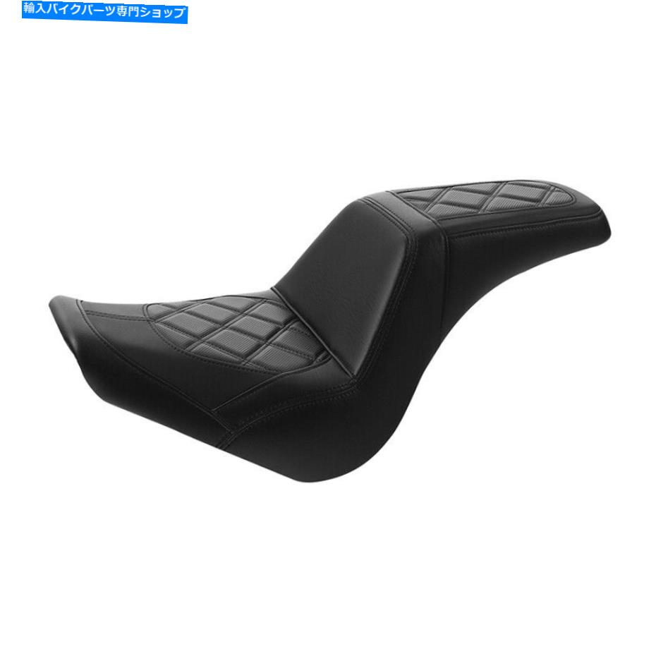 Seats ハーレーソフトアイルスタンダードストリートボブ2018-2022に適したドライバーと助手席 Driver & Passenger Seat Fit For Harley Softail Standard Street Bob 2018-2022 19【並行輸入品】