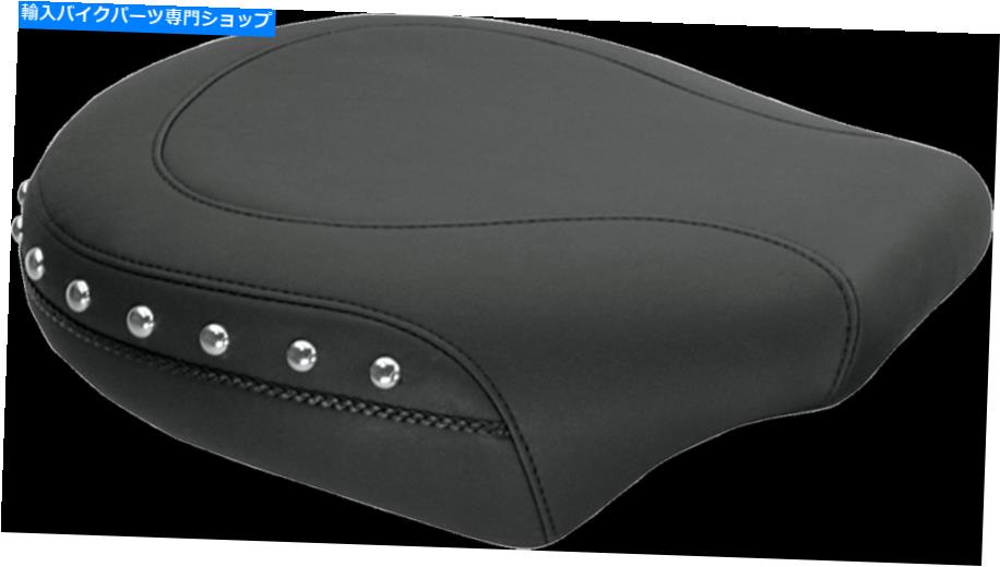 Seats マスタングワイドリアソロシートは76751を散りばめました Mustang Wide Rear Solo Seat Studded 76751【並行輸入品】