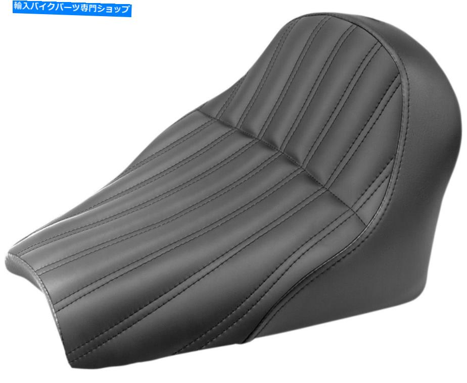 Seats 18-19インディアンスカウトのボバーのための反逆ナックルソロシートブラックジェルI18-33-0023 Renegade Knuckle Solo Seat Black Gel I18-33-0023 For 18-19 Indian Scout Bobber【並行輸入品】