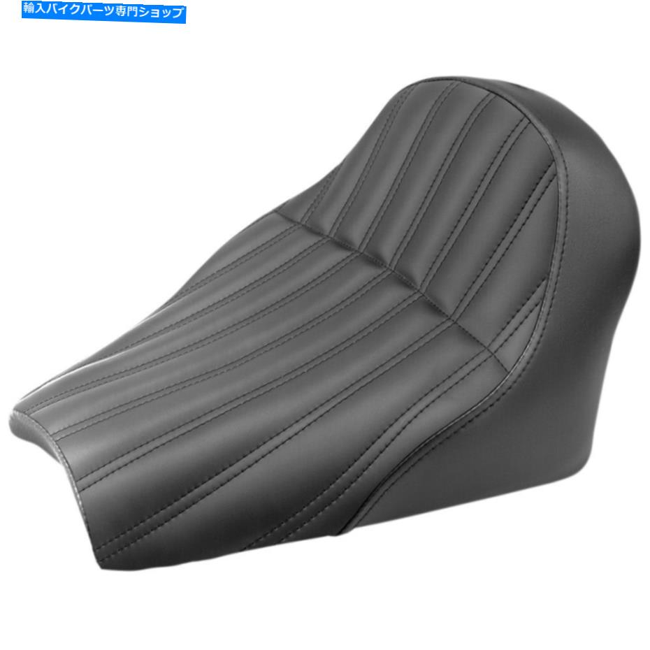Seats サドルマンナックルソロシート - インド(黒)I18-33-0023 Saddlemen Knuckle Solo Seat - Indian (Black) I18-33-0023【並行輸入品】