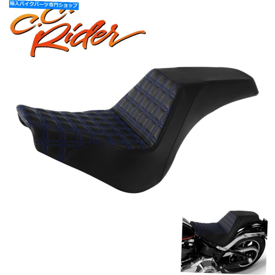Seats C.C.ハーレーソフトアイルスタンダードFXST 18-laterに適したライダードライバーの助手席 C.C. RIDER Driver Passenger Seat Fit For Harley Softail Standard FXST 18-later【並行輸入品】｜Us Custom Parts Shop USDM