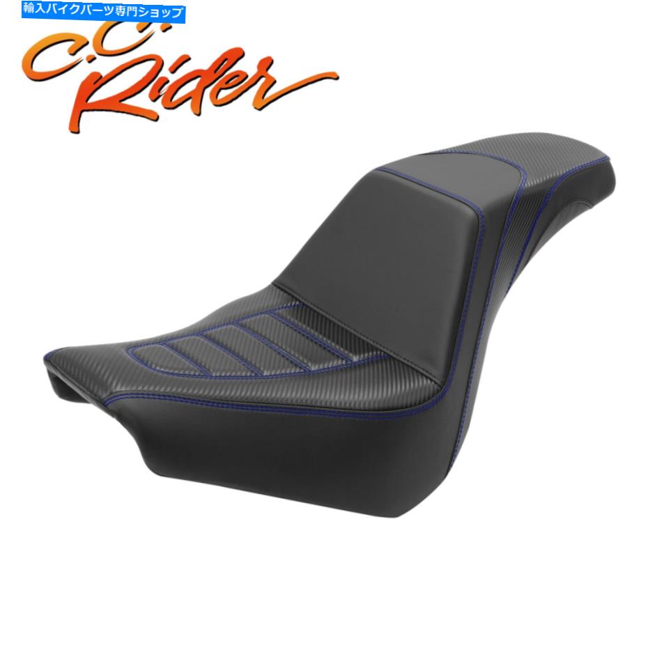 Seats C.C.ライダードライバー助手席クッションフィットハーレーソフトアイルスタンダード2020-22 C.C.RIDER Driver Passenger Seat Cushion Fit For Harley Softail Standard 2020-22【並行輸入品】|Us Custom Parts Shop USDM