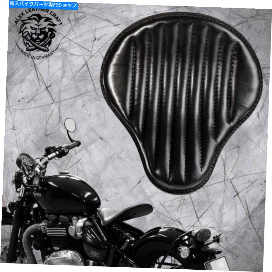 Seats 2016年以来のBonneville Bobber Triumph Bonneville Bobber since 2016solo seat "Std handsewn black V2" size M【並行輸入品】｜Us Custom Parts Shop USDM