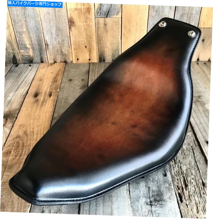 Seats 2014-2022ヤマハボルトシートXVS 950 Rスペックアンティークブラウンレザー 2014-2022 Yamaha Bolt Seat xvs 950 R Spec Antique Brown Leather On The Frame【並行輸入品】