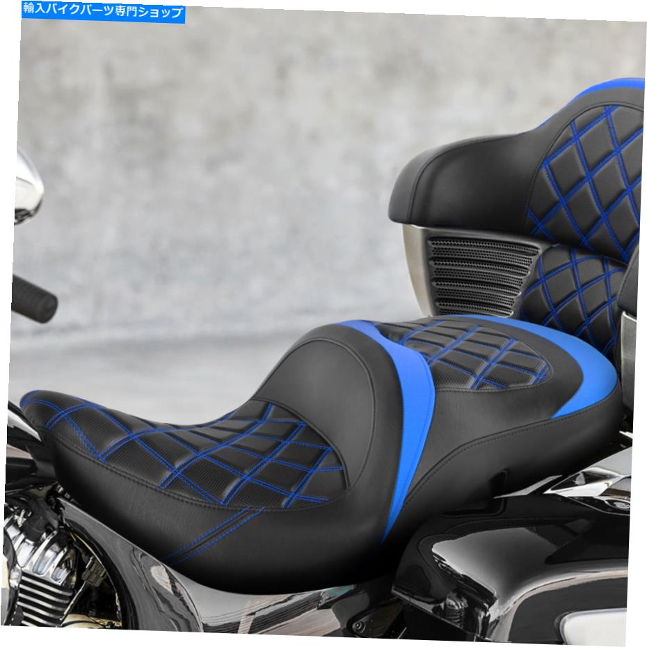 Seats インディアンロードマスターに適したドライバーの助手席15-22チーフテンリミテッド17-22 19 Driver Passenger Seat Fit For Indian Roadmaster 15-22 Chieftain Limited 17-22 19【並行輸入品】|Us Custom Parts Shop USDM