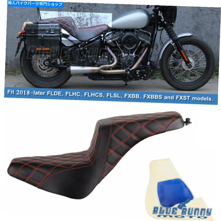 Seats ハーレーソフトエイルストリートボブFXBBのための2つのドライバーの乗客クッションLSシートパッド Two up Driver Passenger Cushion LS Seat Pad For Harley Softail Street Bob FXBB【並行輸入品】｜Us Custom Parts Shop USDM
