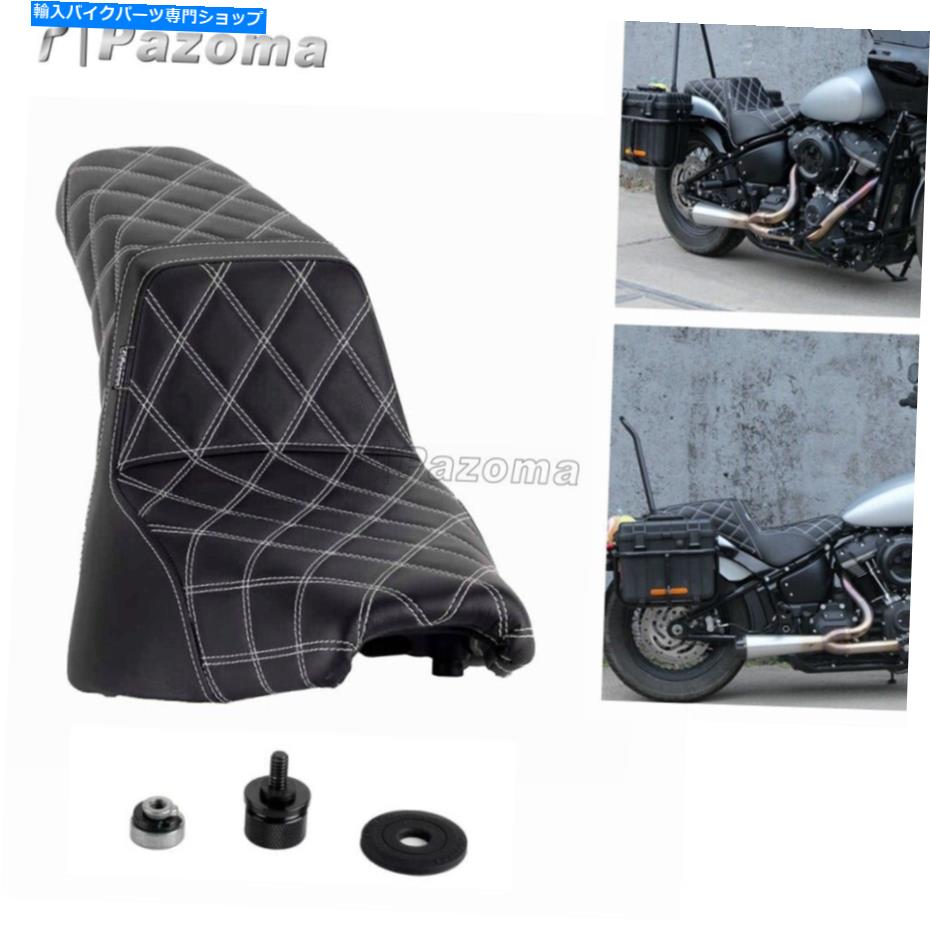 Seats ハーレーソフトアイルストリートボブスリム標準のドライバー乗客2アップシートパッド18+ Driver Passenger Two Up Seat Pad For Harley Softail Street Bob Slim Standard 18+【並行輸入品】｜Us Custom Parts Shop USDM