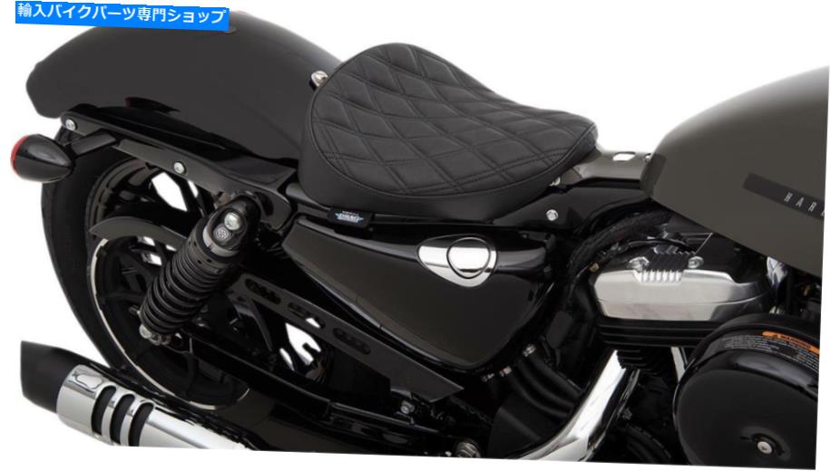 Seats ドラッグスペシャリティシートソロボブルDDBLK XL 0804-0739 DRAG SPECIALTIES SEAT SOLO BOBR DDBLK XL 0804-0739【並行輸入品】｜Us Custom Parts Shop USDM