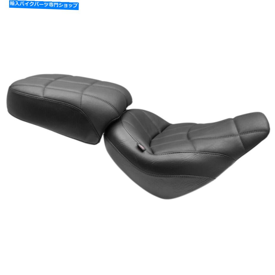 Seats マスタングワイドトリッパーリアシート-FXBB（黒）75161 Mustang Wide Tripper Rear Seat - FXBB (Black) 75161【並行輸入品】