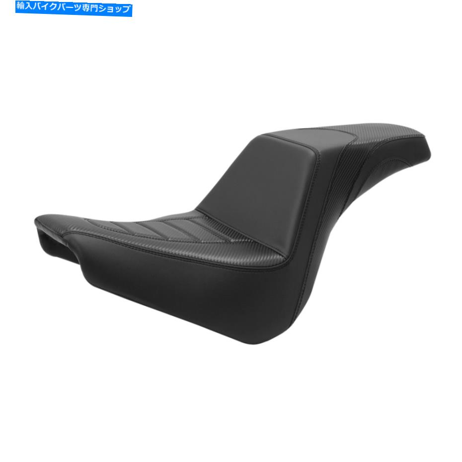Seats ハーレーソフトエイルストリートボブに適した黒いドライバーと助手席クッションボブ18-22 21 Black Driver & Passenger Seat Cushion Fit For Harley Softail Street Bob 18-22 21【並行輸入品】｜Us Custom Parts Shop USDM