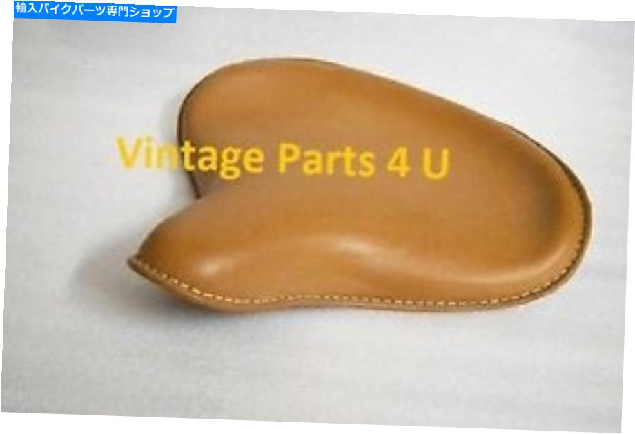 Seats ソロシートボブバーWLCスタイル、リアルレザーブラウン、ハーレー用 - デビッドソン Solo Seat Bobber WLC Style, Real leather brown, For Harley - Davidson【並行輸入品】