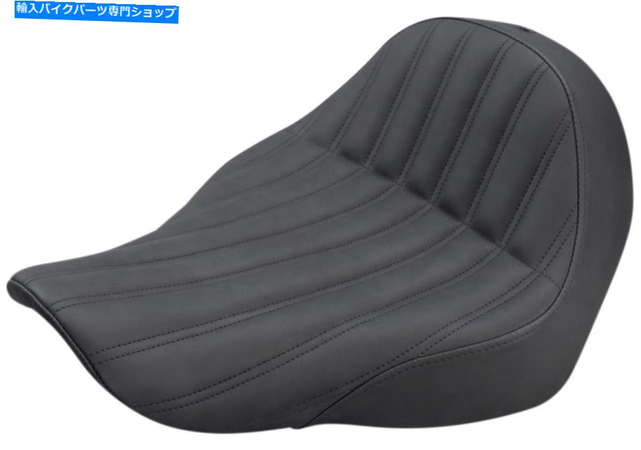 Seats ナックルリブ付きソロシートブラックジェル悲しい。 18-20ハーレーFLSB FXLRの818-29-0023 Knuckle Ribbed Solo Seat Black Gel Sad. 818-29-0023 For 18-20 Harley FLSB FXLR【並行輸入品】