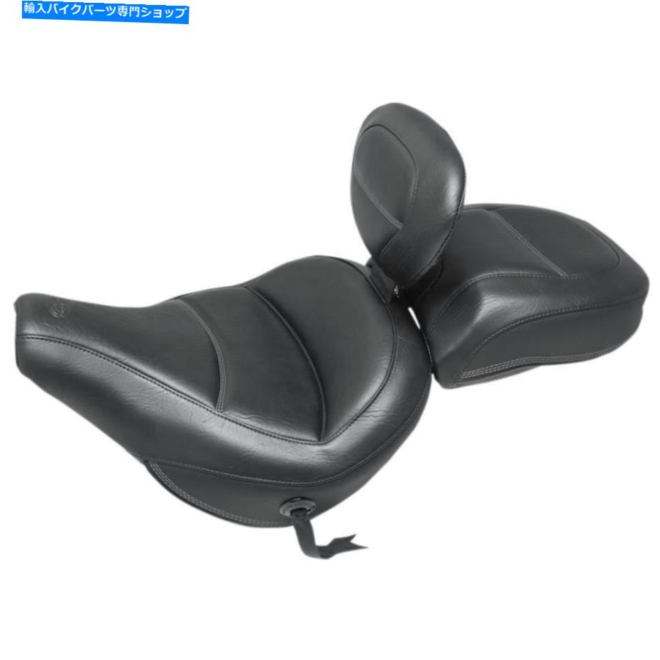 Seats ムスタング79331標準ツーリング助手席バックレスト - ブラック Mustang 79331 Standard Touring Passenger Seat with Backrest - Black【並行輸入品】
