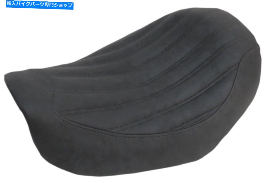 Seats ナックルリブ付きソロシートブラックジェルサドルマン806-04-0023 Knuckle Ribbed Solo Seat Black Gel Saddlemen 806-04-0023 For 06-17 Harley Dyna【並行輸入品】|Us Custom Parts Shop USDM