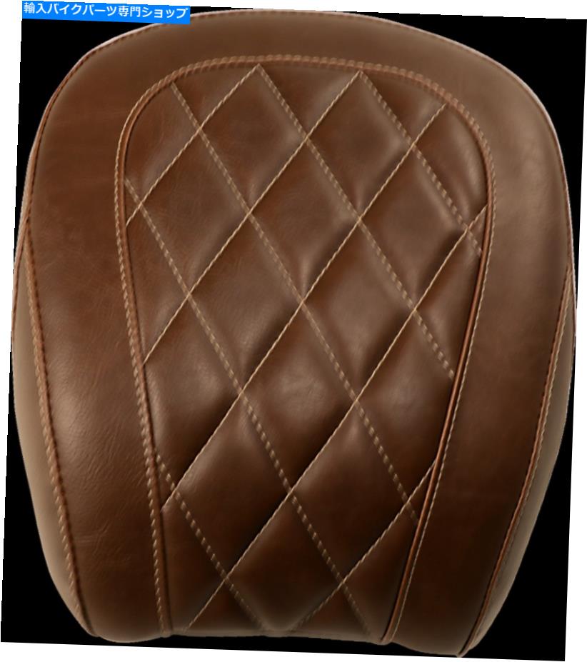 Seats マスタング83006ワイドトリッパーソロシートブラウンダイヤモンドリア - ピリオンパッド Mustang 83006 Wide Tripper Solo Seat Brown Diamond Rear - Pillion Pad【並行輸入品】|Us Custom Parts Shop USDM