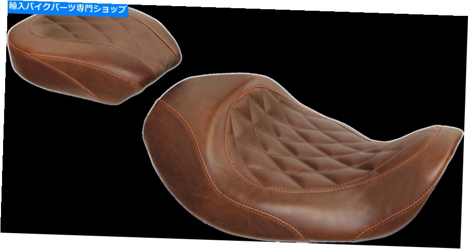 Seats マスタング76709ワイドトリッパーリアシートブラウンダイヤモンド Mustang 76709 Wide Tripper Rear Seat Brown Diamond【並行輸入品】|Us Custom Parts Shop USDM